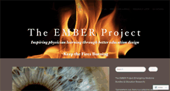 Desktop Screenshot of emberproject.org