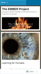 Mobile Screenshot of emberproject.org